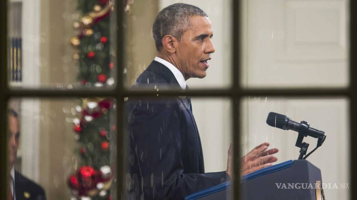 Dejo un país más fuerte y próspero: Obama da su último mensaje navideño como Presidente