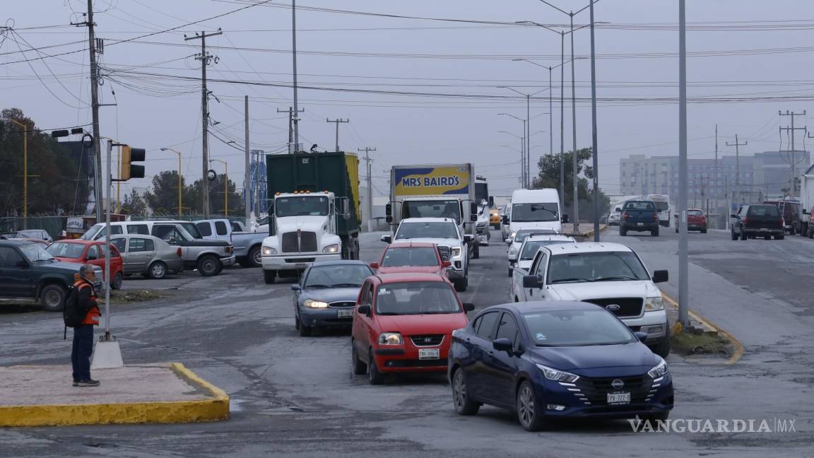 Más de 400 mil autos circulan en Saltillo; lanzarán proyecto para ‘aliviar’ congestionamiento vehicular