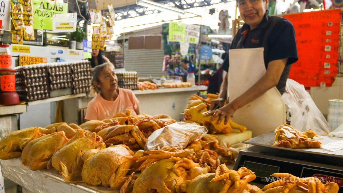 Descartan encarecimiento del pollo en Saltillo tras suspensión de importaciones desde Brasil