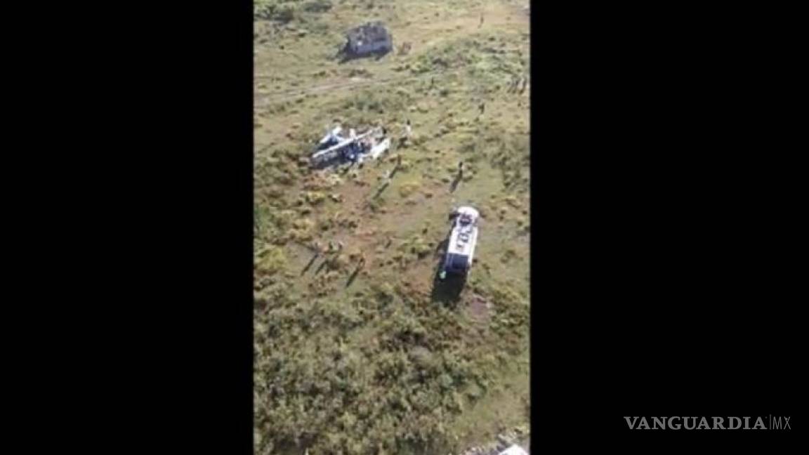 Se desploma avioneta cerca de aeropuerto en Morelos; fallecen dos tripulantes
