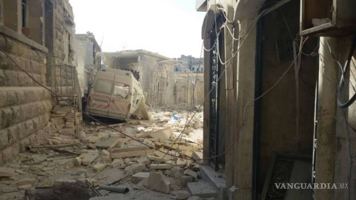 Hospital de Alepo queda fuera de servicio tras bombardeo con heridos