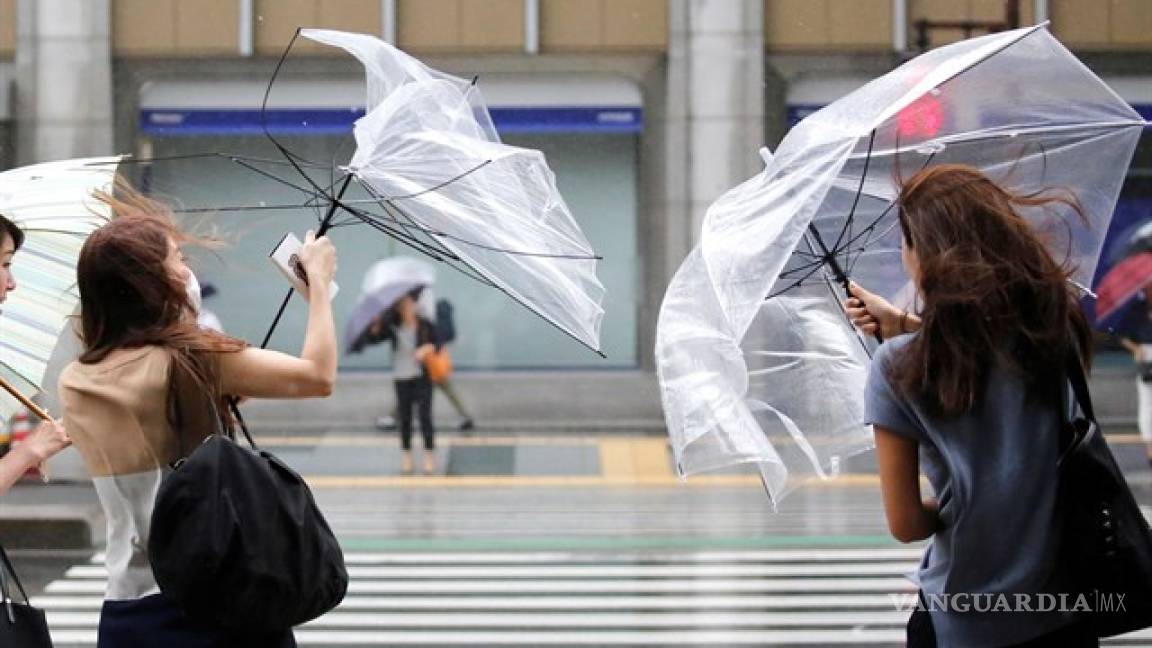 Azotará a Japón el tifón 'Jebi', el más potente en los últimos 25 años