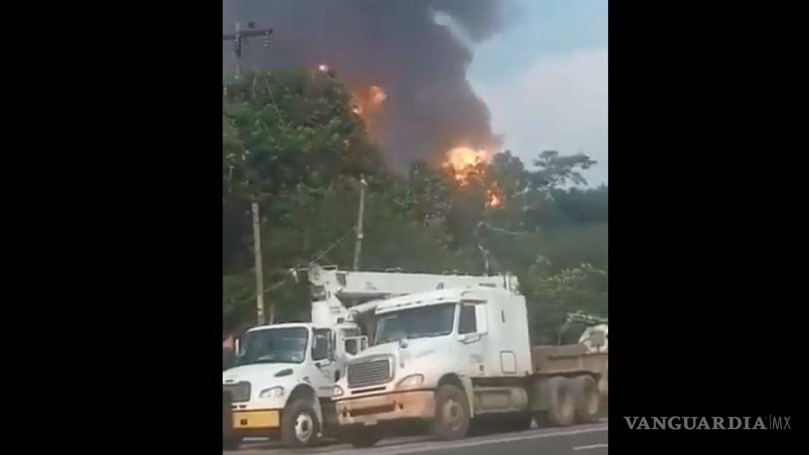 Asciende a 19 el número de heridos por la explosión de ducto de Pemex en Veracruz