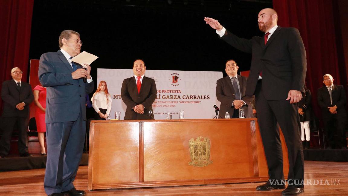 Saltillo: toma Protesta Josué Garza Carrales como Director de Ateneo Fuente