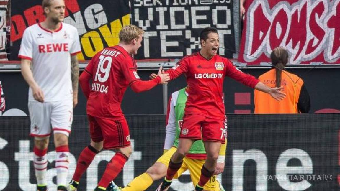 “Chicharito” aumenta cuota goleadora en victoria del Bayer Leverkusen