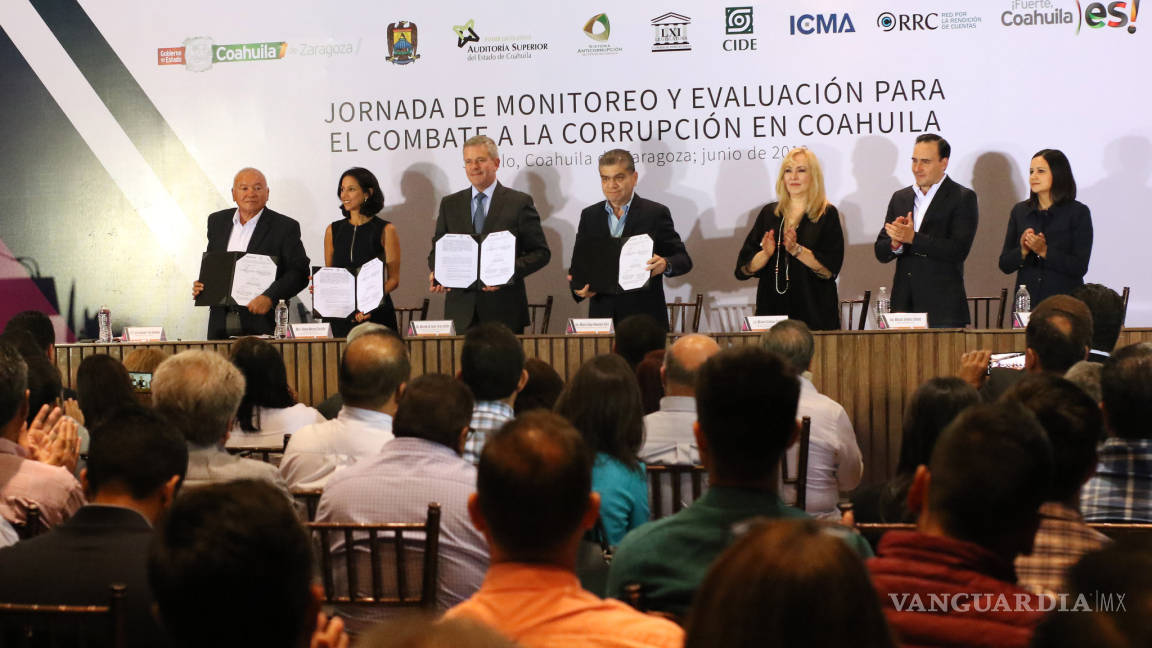 Firman en Coahuila convenio contra la corrupción; unen fuerzas Auditoría Superior del Estado y el CIDE