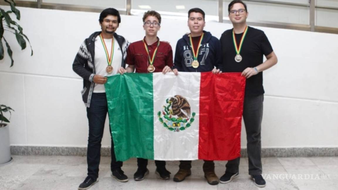 Ganan mexicanos oro en concurso de Biología