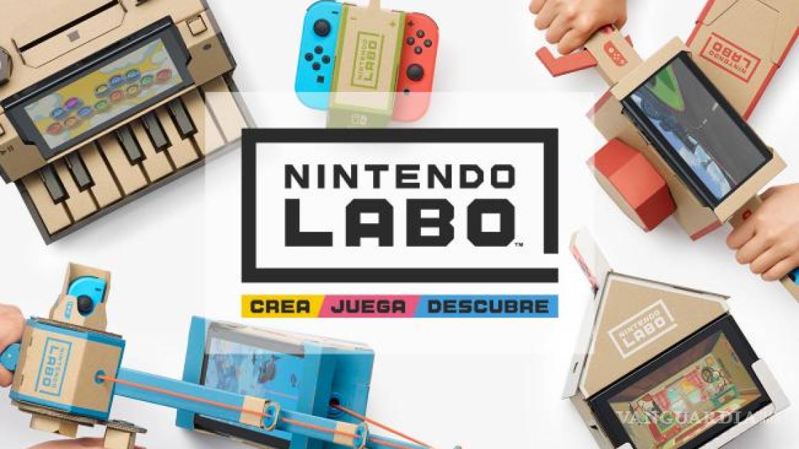 Nintendo lanza Labo: videojuegos y... ¡cartón!