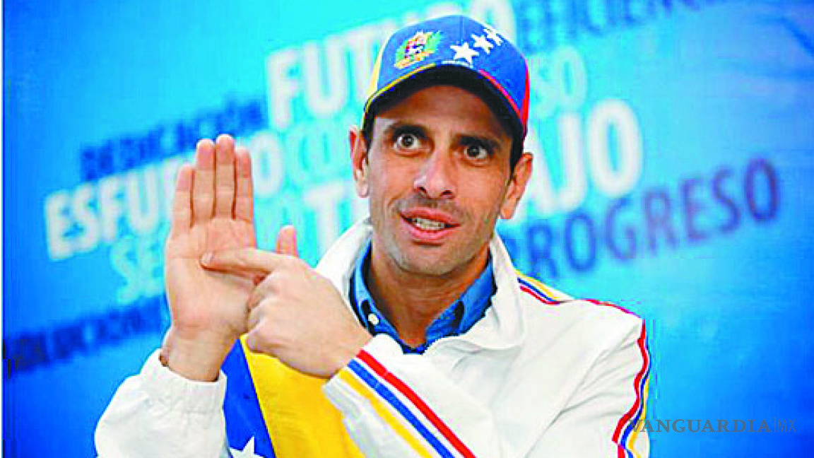 Capriles: llegó el tiempo de un referendo contra Maduro