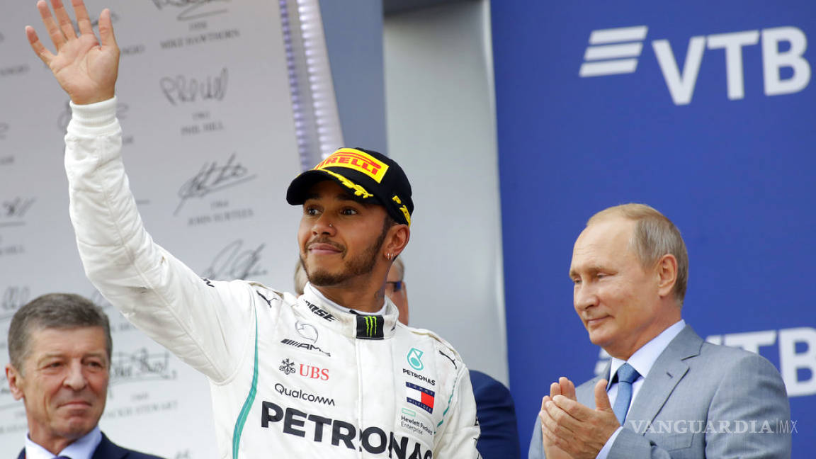 Hamilton sigue imparable y 'Checo' termina en décimo en el GP de Rusia