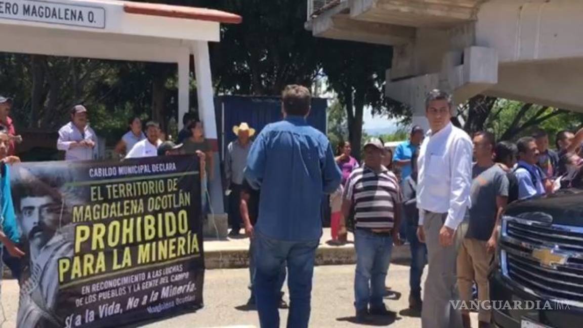 Pobladores de Oaxaca piden a AMLO frenar minera en Ejutla de Crespo