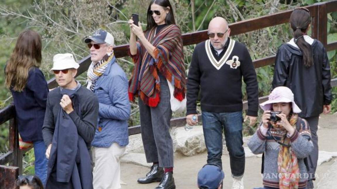 Demi Moore visita Machu Picchu