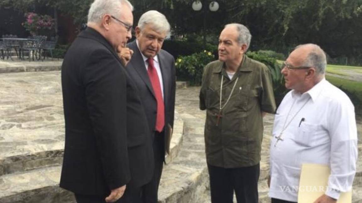 Expresan obispos preocupación a López Obrador por violencia