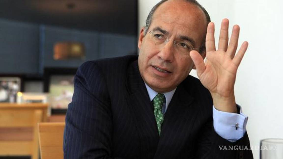 Ricardo Anaya no lee lo que aprueba: Felipe Calderón