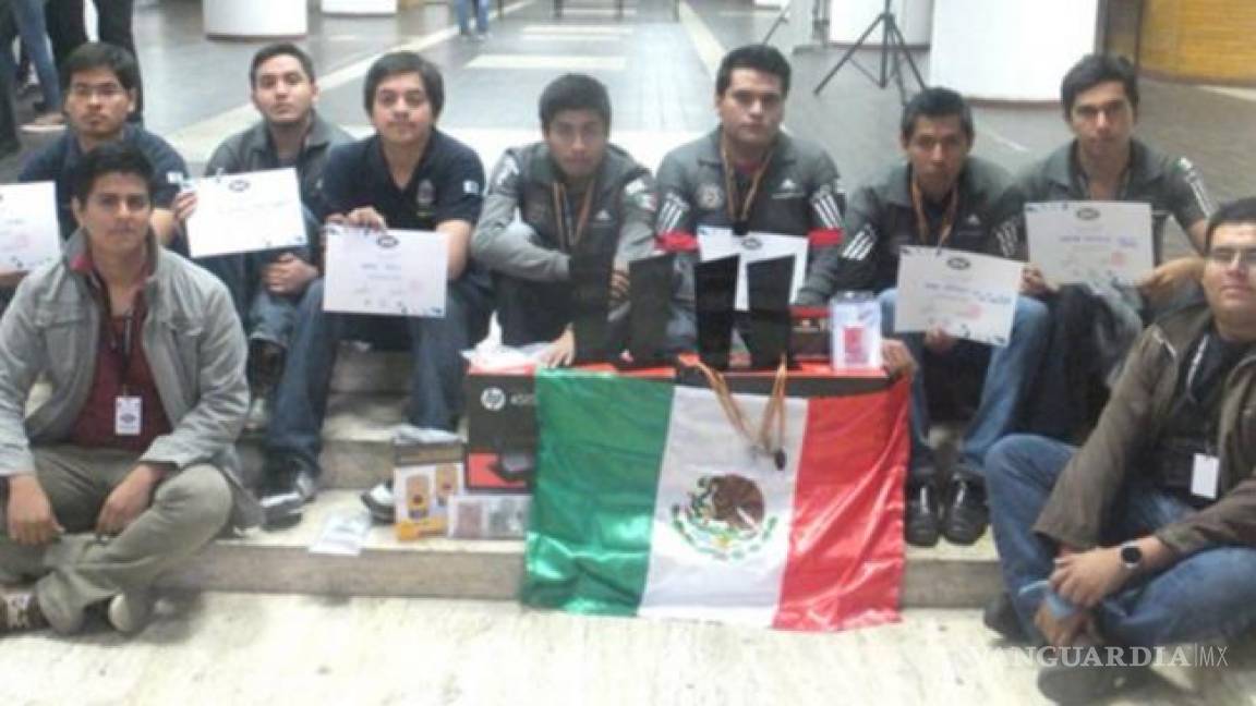 Estudiantes mexicanos ganan concurso de robótica en Rumania