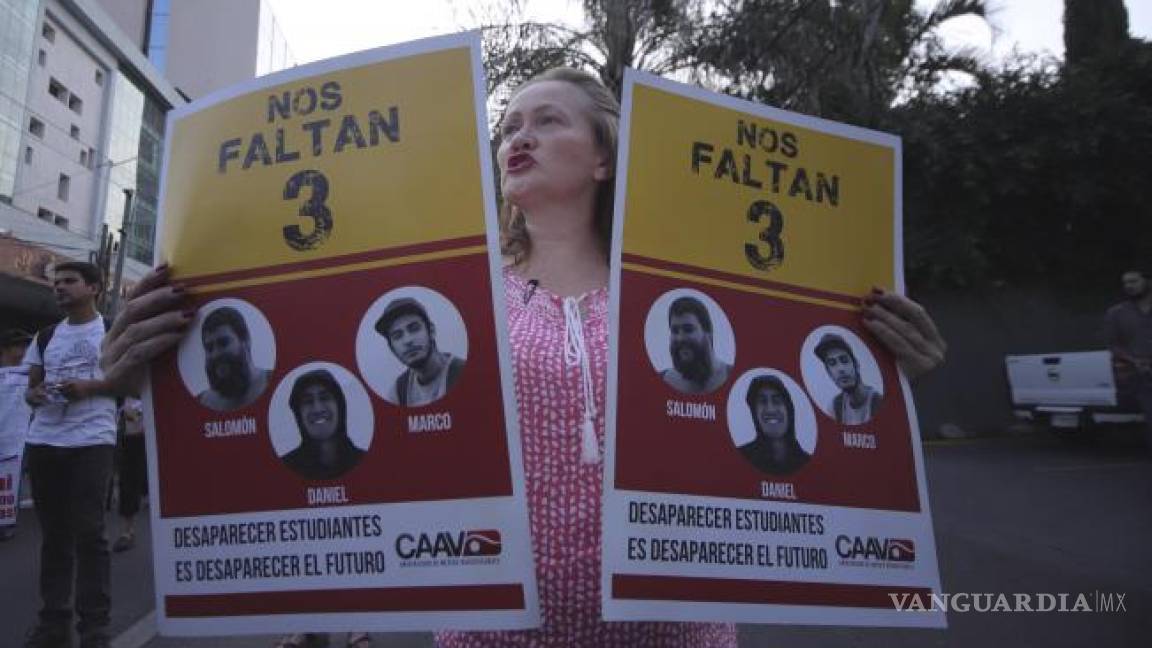 Encuentran restos de los 3 estudiantes de cine desaparecidos en Jalisco; fueron diluidos en ácido