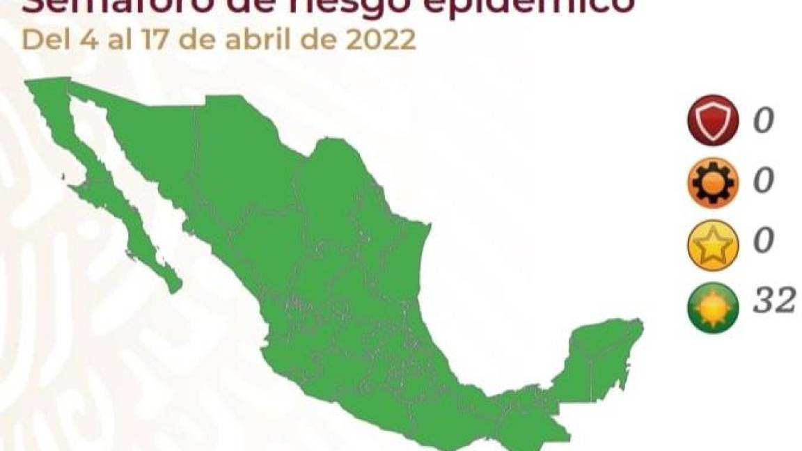 Todo México seguirá en verde para vacaciones de Semana Santa