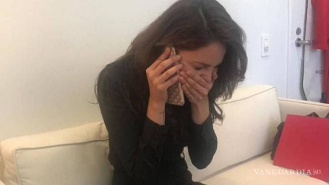 Eiza González llora al enterarse que presentará un Oscar