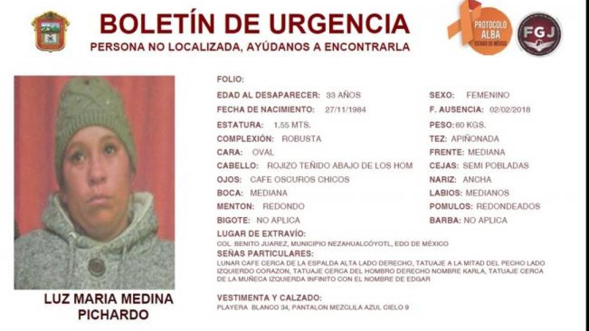 Reportan desaparición de tía de 'Calcetitas rojas'