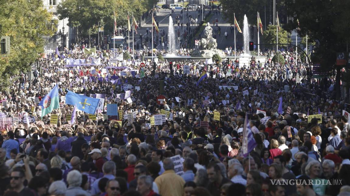 Miles de personas marchan en Madrid contra “las violencias machistas”