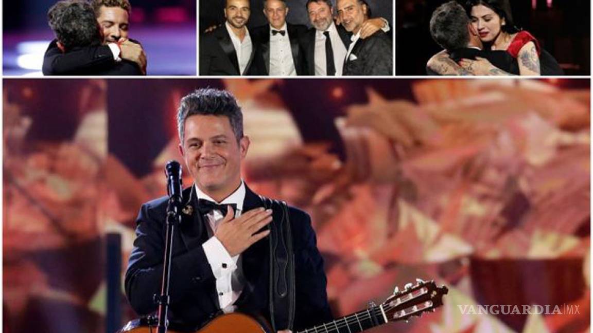 Alejandro Sanz se deja querer en los Grammy Latino