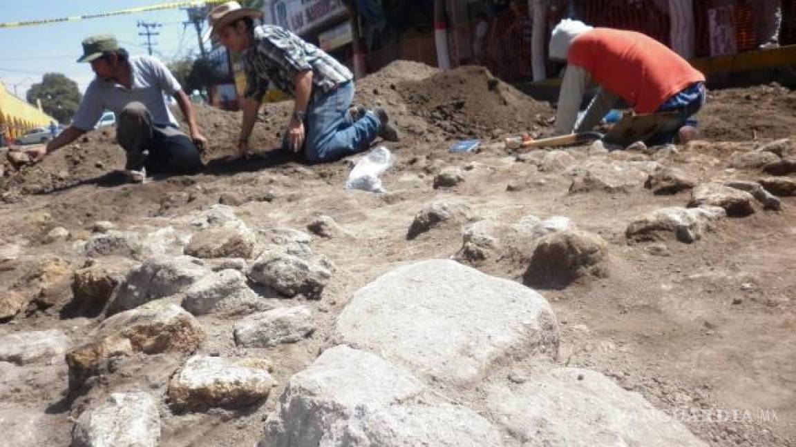 Encuentran restos prehispánicos en Cuautitlán