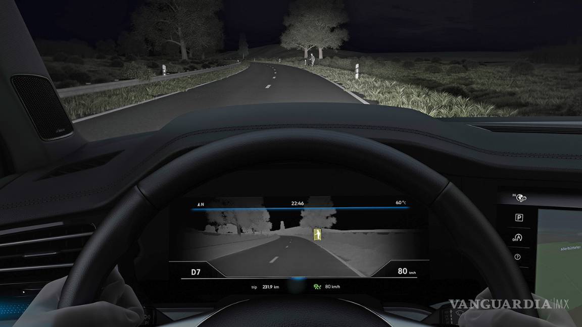 $!El Volkswagen Touareg 2018 tendrá sistema de visión nocturna