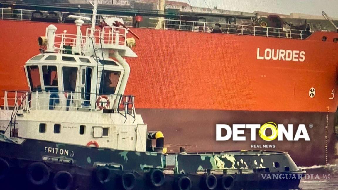 $!Uno de los tanqueros mexicanos arribando este diciembre a Cuba, cargado de combustibles.