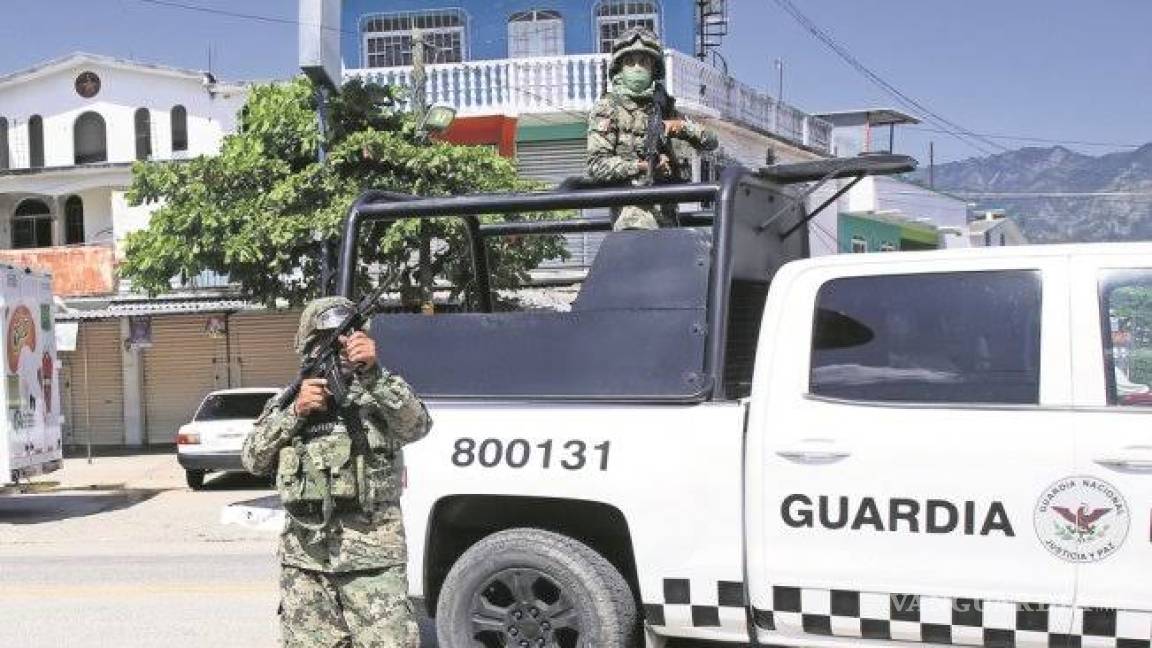 Retienen a 15 elementos de Guardia en Guerrero