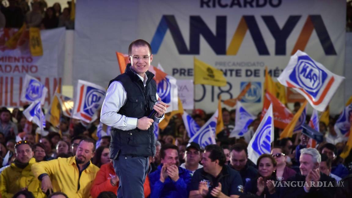 Morena está estancado y el PRI se desfondó: Ricardo Anaya