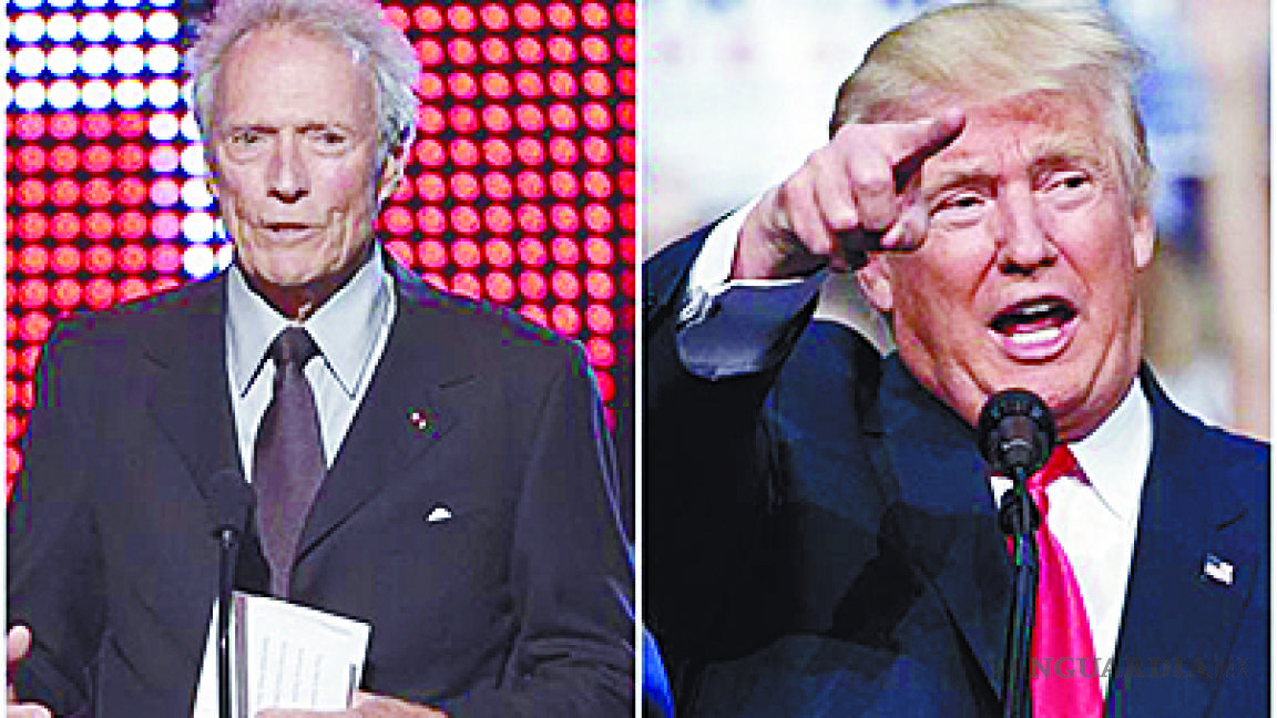 Clint Eastwood elogia a Donald Trump