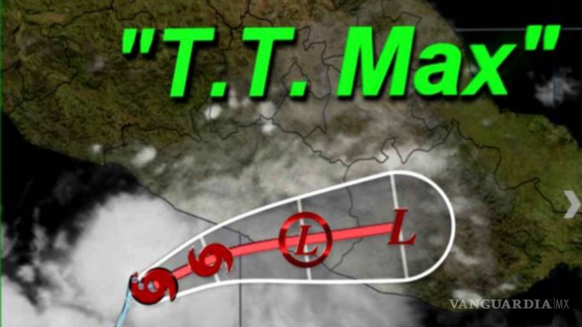 Se forma tormenta tropical 'Max' en costas de Guerrero