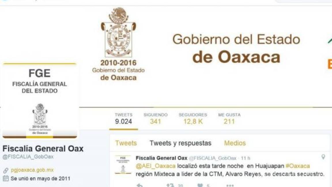 Encuentran a regidor reportado como desaparecido en Oaxaca