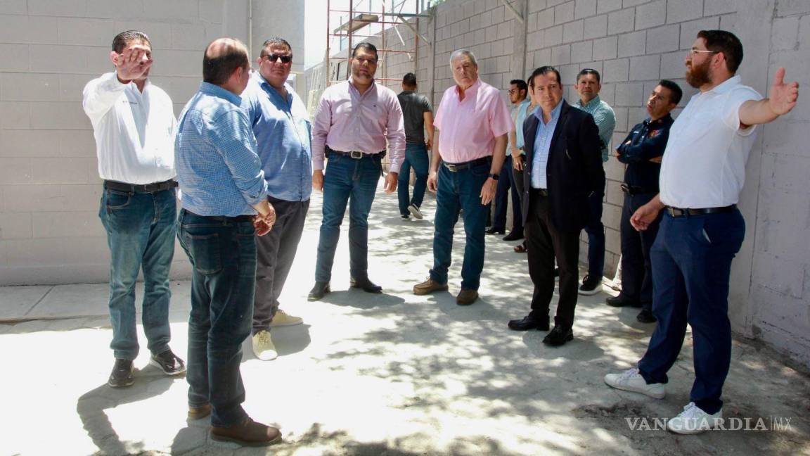 Supervisa Alcalde rehabilitación de Estación de Bomberos de la colonia Guayulera, en Saltillo