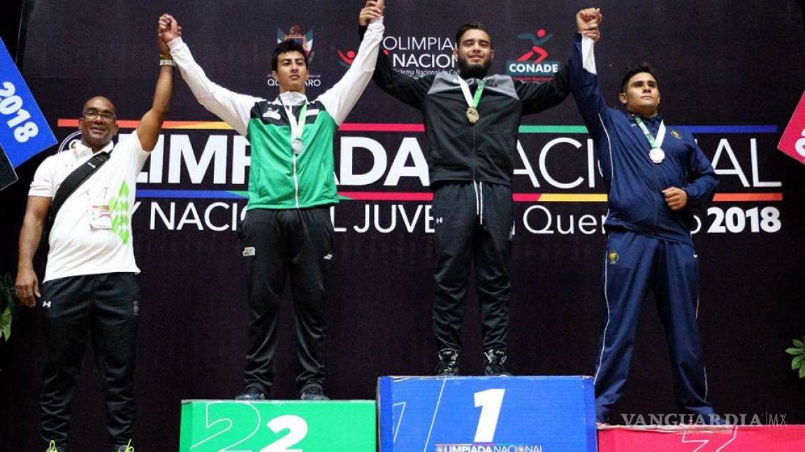 Coahuila suma siete medallas más en Olimpiada Nacional