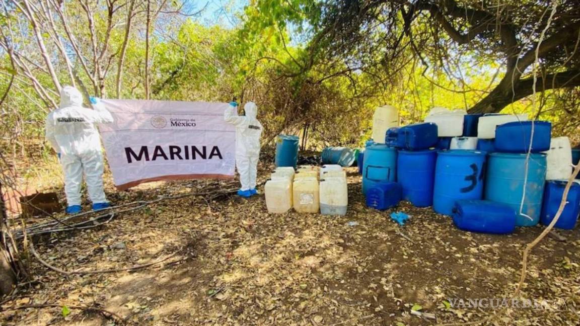 Aseguran laboratorio clandestino en Cosalá, Sinaloa