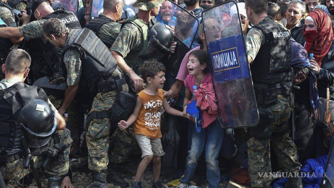 El miedo de los niños refugiados es la foto del año de Unicef