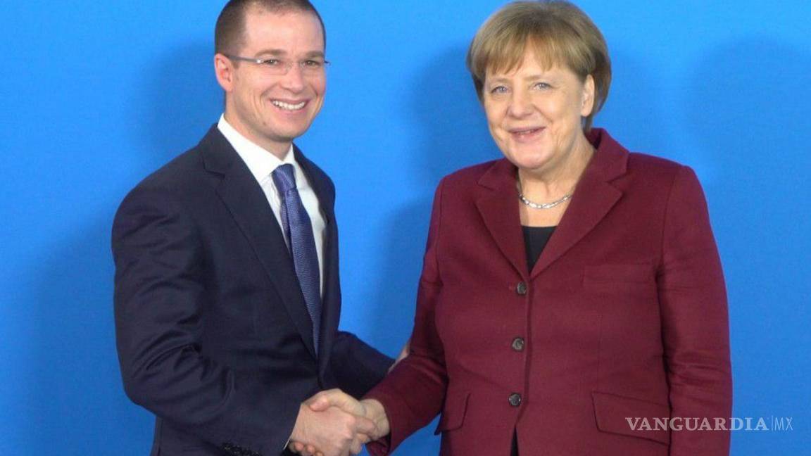 $!Ricardo Anaya y Angela Merkel sostienen encuentro en Berlín