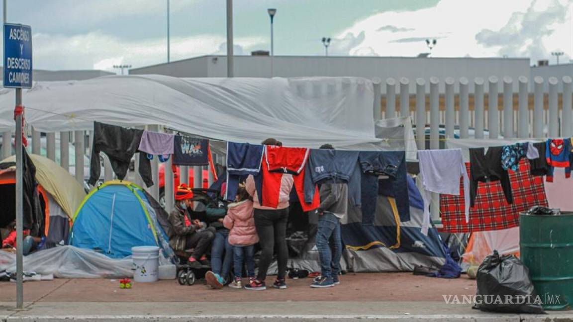 Fío intenso provoca enfermedades respiratorias en niños de campamento migrante en Tijuana
