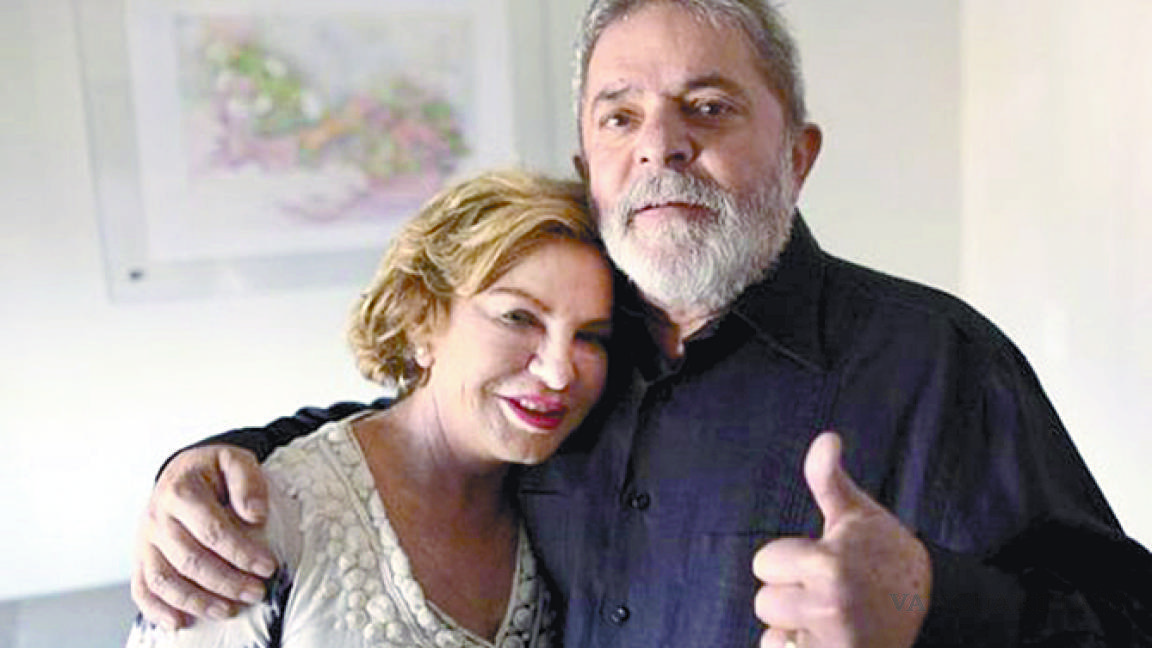 Esposa de Lula sufre derrame