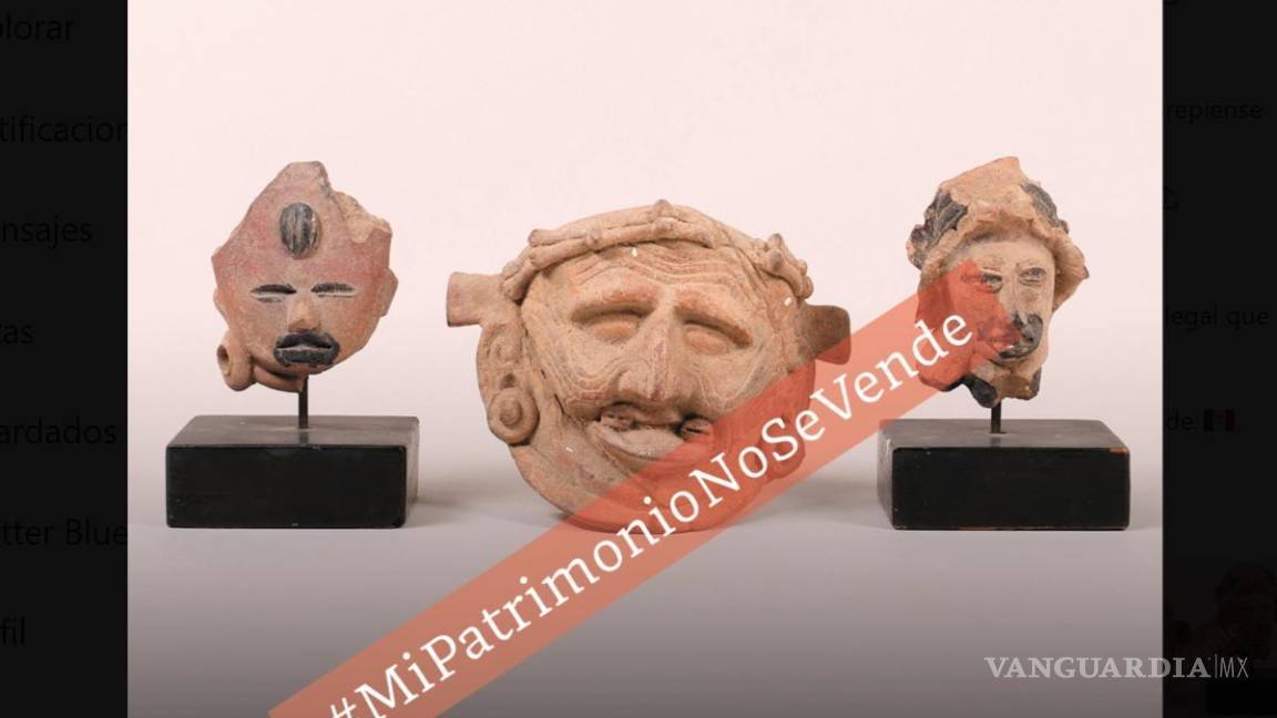 $!El Gobierno de México ha buscado combatir la comercialización de piezas extraídas pertenecientes al patrimonio nacional.