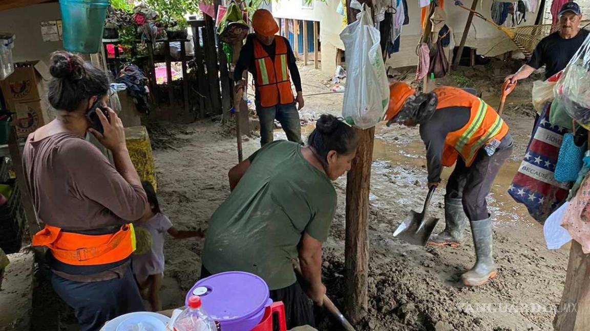 Censan daños en viviendas por Agatha