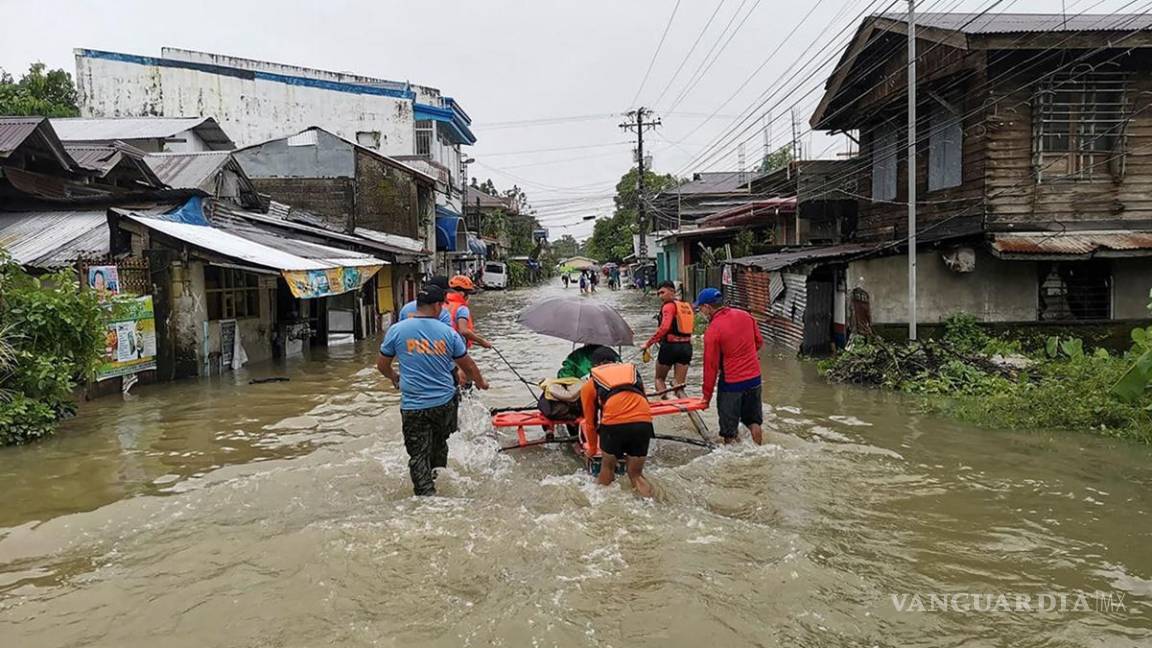 Mueren 25 por lluvias en Filipinas señaló el Consejo Nacional de Reducción de Riesgos y Manejo de Desastres