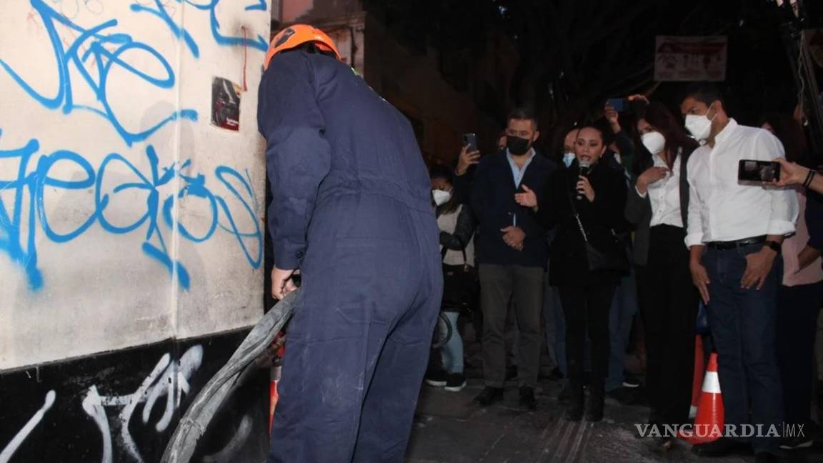 Inicia retiro de más de 2 mil grafitis en Puebla