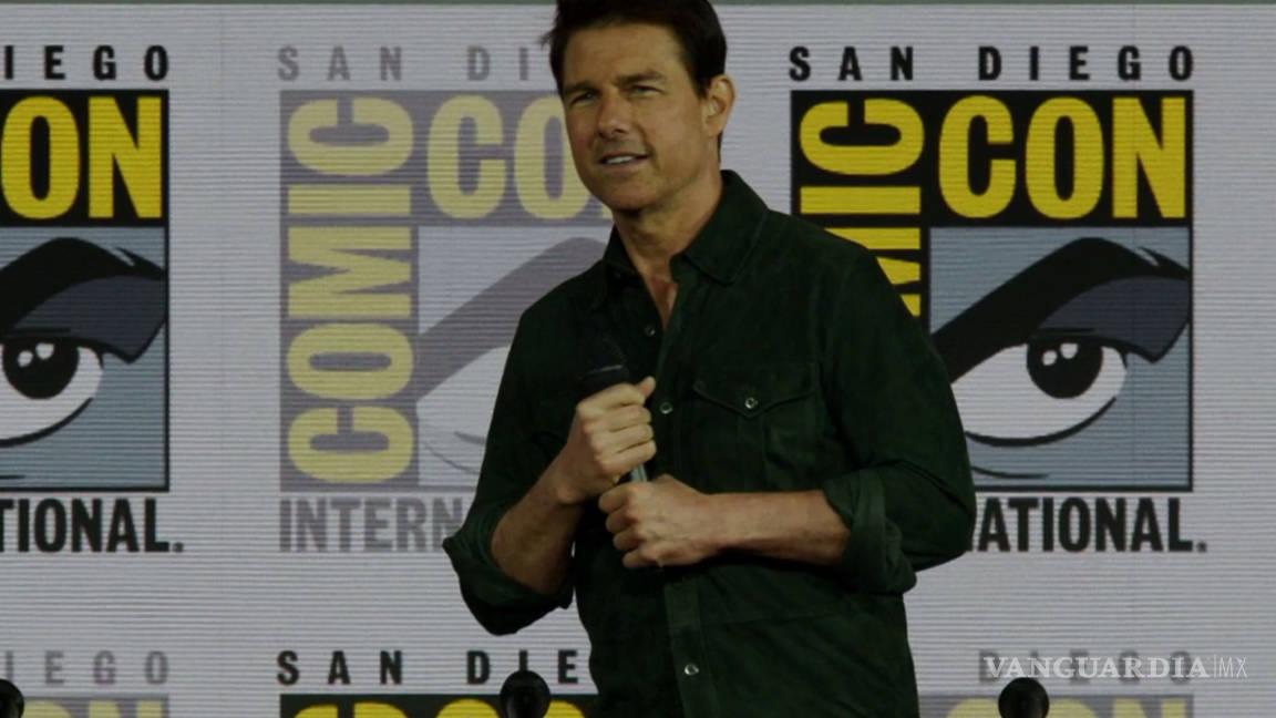 Se presenta Tom Cruise en la Comic-Con con nuevo lanzamiento