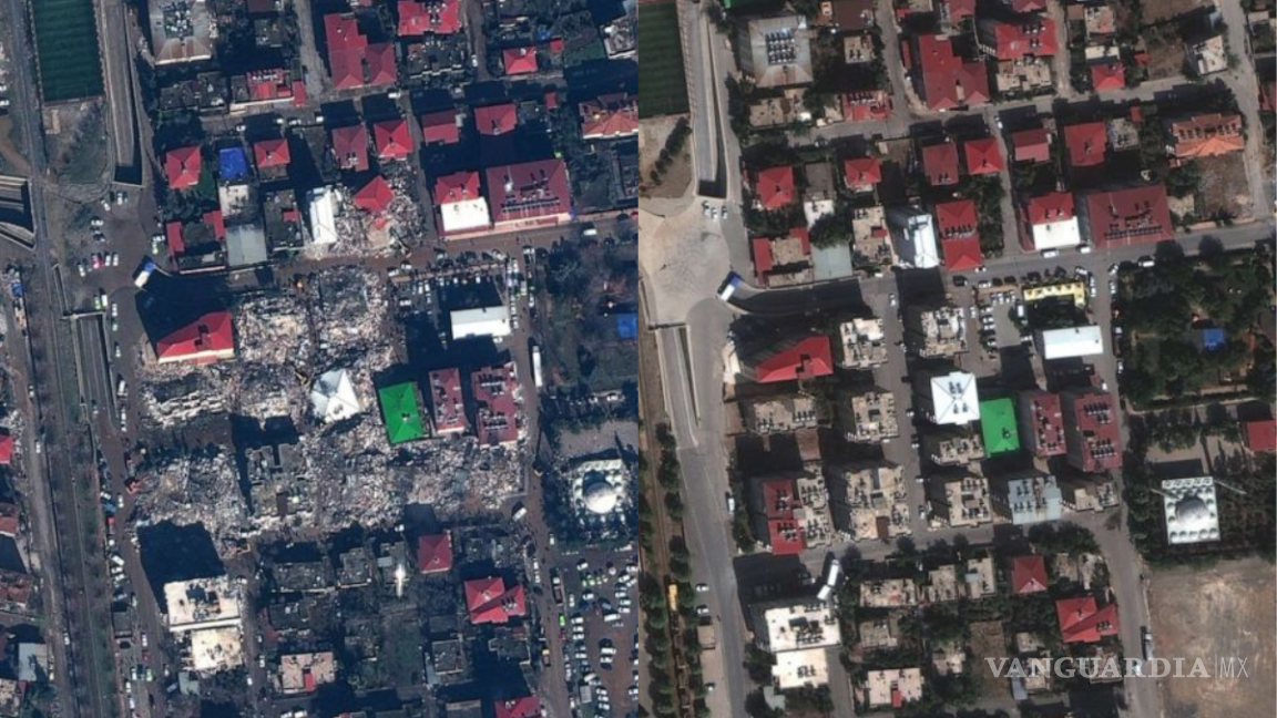Así es el antes y después del sismo en Turquía; suman más de 15 mil muertes