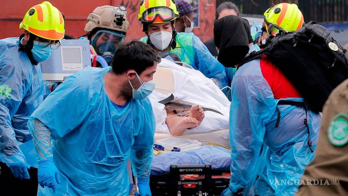 Incendio en hospital de Chile obliga a evacuar a pacientes Covid-19 intubados