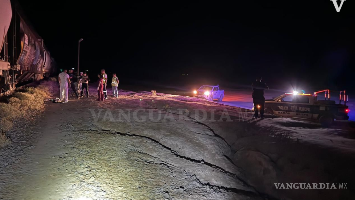 Hombre muere arrollado por el tren durante la madrugada, en Ramos Arizpe