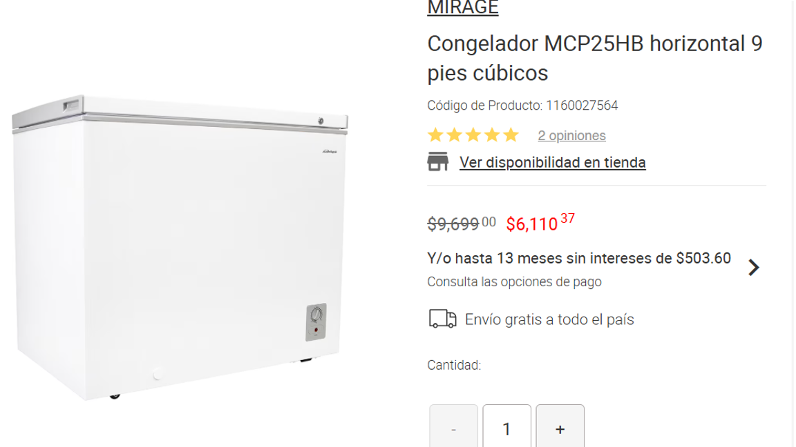 $!Venta Nocturna Liverpool: Los mejores descuentos en refrigeradores, congeladores, microondas y hornos eléctrico