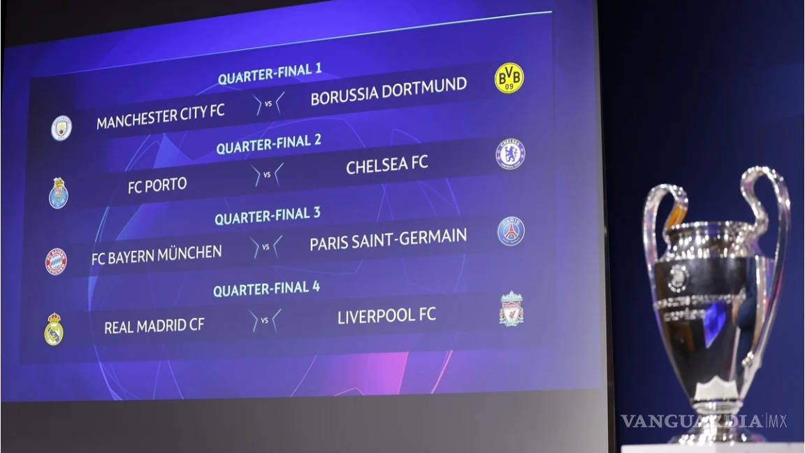 Así quedaron los Cuartos de Final en la UEFA Champions League